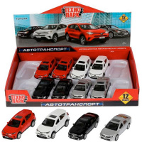 Машина "Toyota Camry/Rav4" цвет ассорти, инерционная, металл 12см (открывающиеся двери) Машина "Toyota Camry/Rav4" цвет ассорти, инерционная, металл 12см (открывающиеся двери)