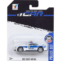 Машина "Chengye. Скоростная полиция" металл 8см ассорти CHE1602-006 Машина "Chengye. Скоростная полиция" металл 8см ассорти CHE1602-006