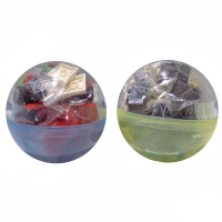 Конструктор "Динозавр" в шаре 7,5см 6 видов, пластик Y7587-18