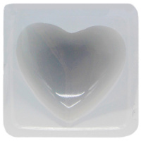 Молд силиконовый "Сердце" 35х30х20мм МЛ002