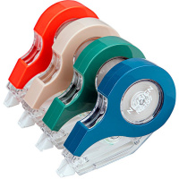 Корректирующая лента "Nusign" 12м*5мм, корпус ассорти, в блистере NS157