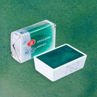 Краска акварельная 2,5мл зеленая дымка кювета 1911762