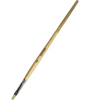 Кисть щетина плоская №3 длинная ручка 139653