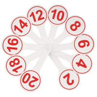 Касса веер цифры от 1 до 20 ВК05