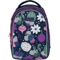 Рюкзак 28х41х20см, 750гр, 3 отделения, темно-синий "Артишок" RG-967-2/1