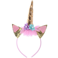 Ободок Единорожка 20см XNH21-24