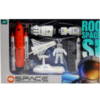 Набор "Космос" пластик 8 предметов 38х26см, пластик H143-1/11050-24