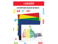Бумага копировальная А4 50л 5 цветов (красный, желтый, зеленый, синий, черный) 2041900
