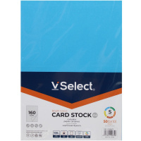 Бумага тонированная А4 50л 160г/м2 5 неоновых цветов VS195872