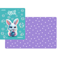 Дневник для 1-11 классов "Little Rabbit" твердая обложка, искусственная кожа с поролоном 2020628