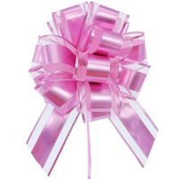 Бант - шар 5см диаметр 13см Матовый светло-розовый Y7015-8