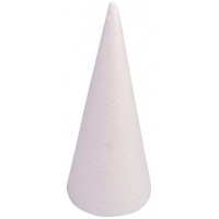 Заготовка д/декор. "Конус" 15х6см 1 шт/уп пенопласт Y9473-19