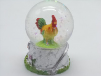 Статуэтка-шар "Петух" 6,5см Y3472-16