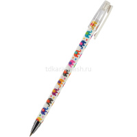 Ручка шариковая "HappyWrite. Слоники" 0,5мм синяя 20-0152