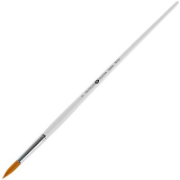 Кисть синтетика круглая №6 длинная ручка NP312306