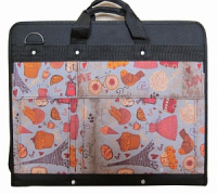 Папка А3 (49*38,5*6) с отдел."гармошка" и доп. карманами романтика "Художник" ф. 078/3А 0723