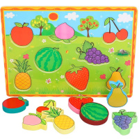 Пазл "Фрукты" 8 элементов, 30х22см дерево 11407-24/4