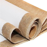 Холст для живописи 235г/м2 100% лен 1,5х2м среднее зерно грунтованный 4610003280246