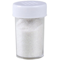 Блестки д/декор. белый 15мл Y6599-18