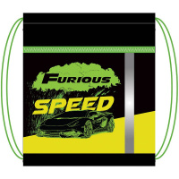 Сумка для сменной обуви "Элит. Furious" 36x46см 1 отделение с карманом СДС-711