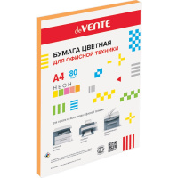 Бумага тонированная А4 20л 75г/м2 малиновый неон 2072222