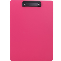 Планшет с зажимом А4 "Rio" полипропилен розовый EF75202