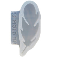 Молд силиконовый "Перо" 70х23х6мм МБ00002