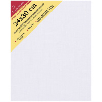 Холст на подрамнике 24х30см 380г/м2, 100% хлопок, среднее зерно E5305-B-24x30