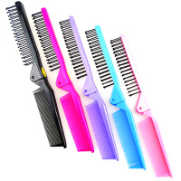 Расческа для волос складная 20см, 3 цвета Y6530-18