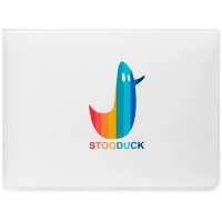 Обложка д/студенческого билета пвх "Stooduck" 7,8х21,6см