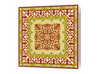 Салфетка 33х33мм 1шт Ажурный орнамент трехслойная 1005048