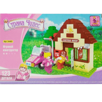 Конструктор д/девочек "Мир чудес" 123дет. 874612/24405