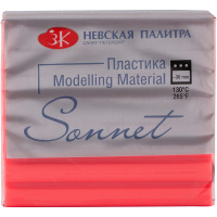 Пластика 56гр. брус, флуоресцентный красный 5965331