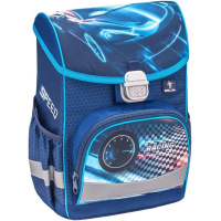 Ранец "Race blue" 35х26х17см, 680гр, 1 отделение, 3 кармана 405-45/9