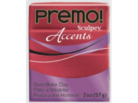 Пластика 57гр. брус, блестящий красный PE025051