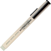 Ластик-карандаш "Clic Eraser Hyperaser" прямоугольный в футляре, 10х10х122мм, золотой корпус, металл