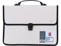 Портфель А4 2 отделения "Cube" 0,75мм белый E39634