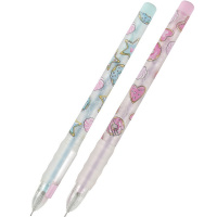 Ручка гелевая "DeleteSoftGrip. Сладкое настроение. Пиши-стирай" 0,4мм синяя, 2 вида 20-0375/02