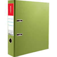 Папка-регистратор А4 75мм PP двусторонний салатовая 3093800