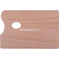 Палитра 25х30см прямоугольная дерево толщина 5 мм DK18411