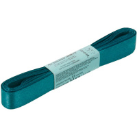 Лента упаковочная атласная 1,2см х 5,4м темно-зеленая №092 AL-12P