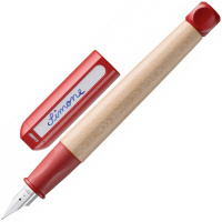 Ручка РП "Lamy ABC 010" А синяя, корпус красный дерево/пластик 4000070