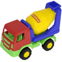 Бетоновоз "Тёма" в сетке, пластик 16,5x8,3x11,3см 3260 Бетоновоз "Тёма" в сетке, пластик 16,5x8,3x11,3см 3260