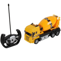 Бетономешалка р/у 24,5х13см, пластик 1569452/666-681