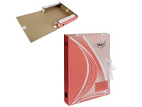 Папка архивная с завязками А4 45мм красная АС-2 №2