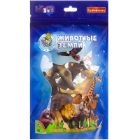 Набор животных "Ребятам о Зверятах. Животные" 5шт. 23х15см ВВ3135