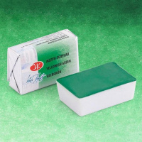 Краска акварельная 2,5мл желто-зеленая дымка кювета 1911763