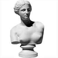 Бюст Венеры Милосской малый 16,5х11х25,5см 10-196