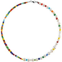 Набор для бисероплетения "Чокер. Конфетти" 0,5см (бисер, нить, иглы, карабин) 11-501