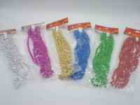 Бусы Шары 8мм 2,7м 6цв. Y3828-16